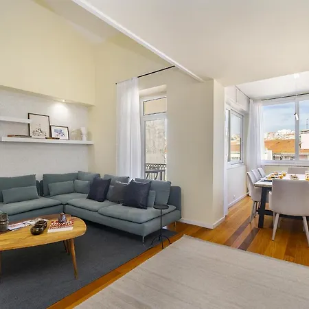 아파트 Whome Luxury Penthouse: Designer Decor & Epic Views 리스본